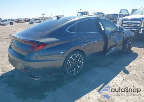 2022 Hyundai Sonata N Line from USA, damaged, VIN KMHL14JC5NA245559